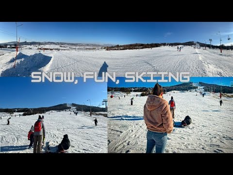 Having fun in the snow | Ski slope | relax + fun