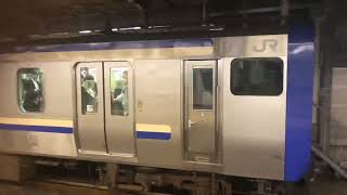 E235系横須賀線逗子行き品川駅発車