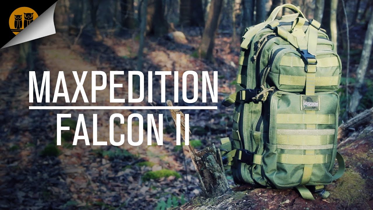 Maxpedition Falcon II (2) • Tactical Backpack • Field Review - YouTube