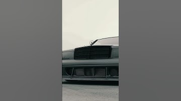 Full Carbon Mercedes-Benz 190E 2.5-16 Evolution II #blender #cars #render #3d