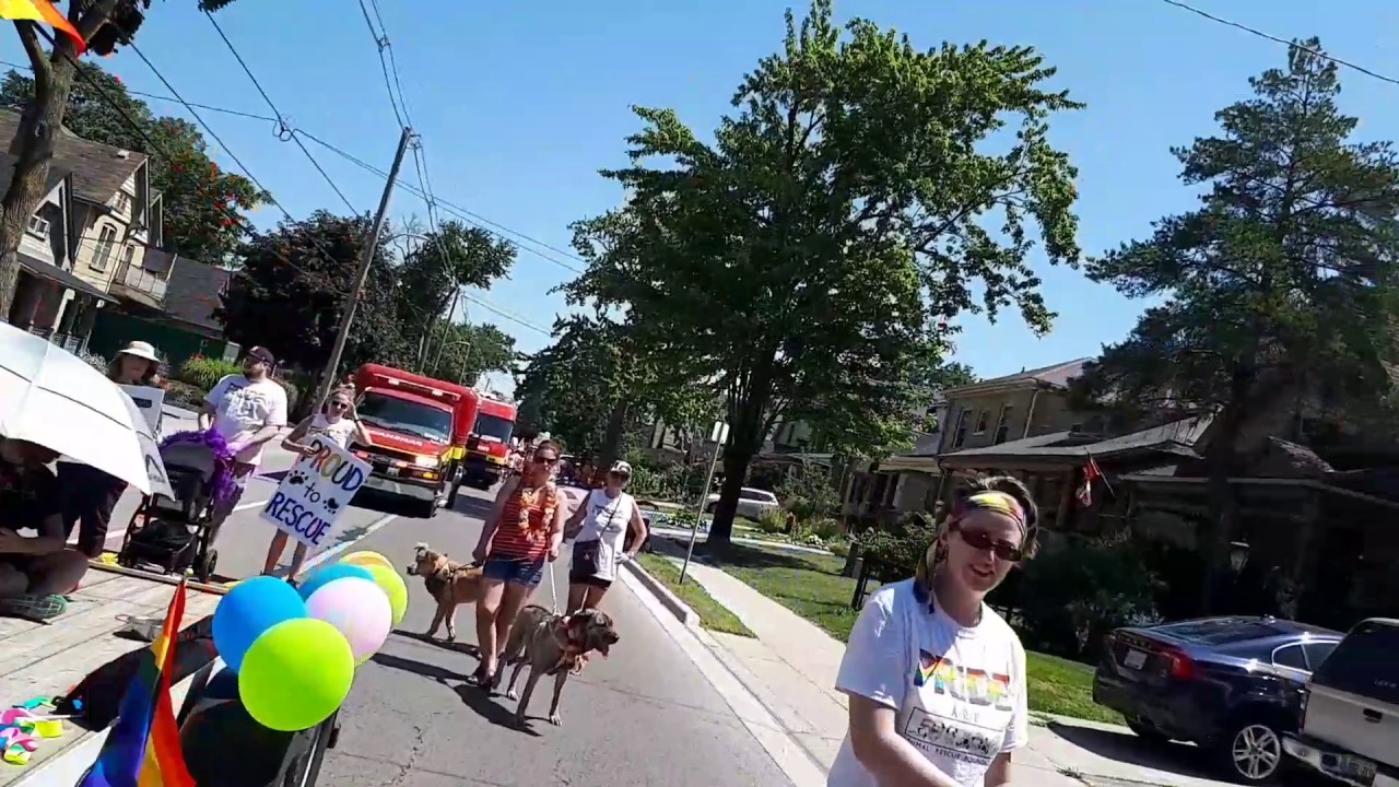 London Ontario PRIDE Parade.. in fast forward..... YouTube