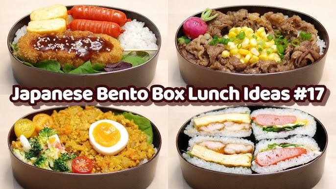 Japanese BENTO BOX Lunch Ideas #1 - Miso Tonkatsu, etc. Recipes