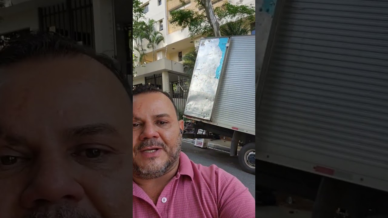 Carregamento de caminhão com mudança! #caminhão #mudança #sucesso #empreendedor