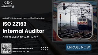 Comprehensive Iso 22163 Internal Auditor Cdg Training Private Limited Get Course Link Below