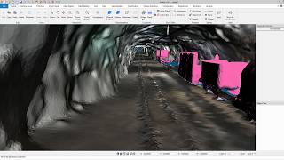 3D Annotation for an Underground Tunnel