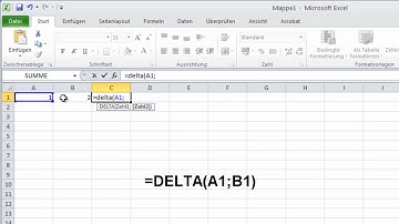 100 Excel 2010 Funktionen - Die Funktion DELTA