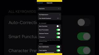 How to turn off auto correction in IPHONE X XR XS #learning #howto #get1000subscribers #iphone