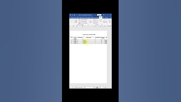 Cách xử lý bảng bị tràn lề trong word