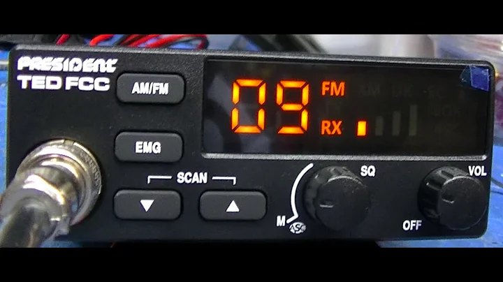 NEW - TED FCC COMPACT AM/FM CB RADIO