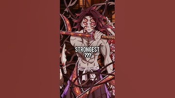Top 3 strongest characters in demon slayer history!! 😲