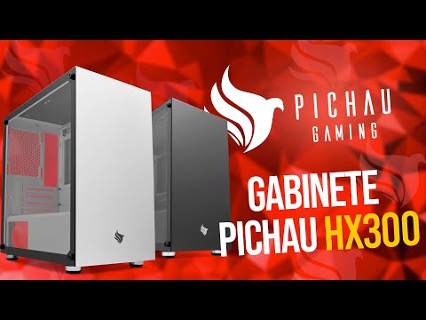 Conheça o Gabinete Pichau Gaming HX300 em opções Black e White