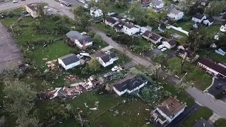 DRONE Damage in Harrison Twp