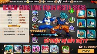 Rồng thần siêu cấp - Review chi tiết siêu chiến binh song long Goku&Vegeta SSGSS - Thần hủy diệt?