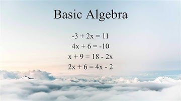 Basic Algebra Tutorial: 2x + 6 = 4x -2 | Math with Gloves 🧤