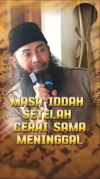 Masa Iddah Setelah Cerai [ Ustadz Syafiq Riza Basalamah ]