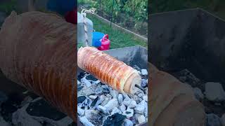Homemade Kürtőskalács – The Famous Hungarian Chimney Cake on the Grill