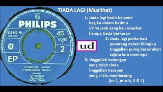 Tuty Subarjo dibantu oleh Zaenal Combo - Tiada Lagi (Muslihat) - 1968