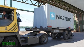 Stronga PortLoada – Heavy-Duty, Highly Reliable Port Trailer