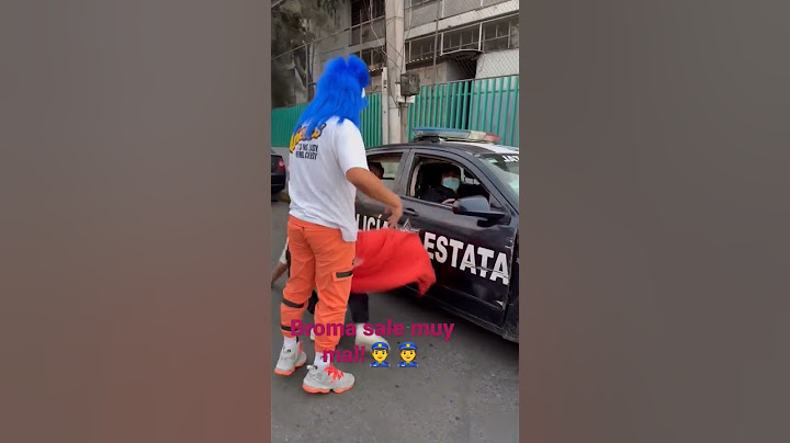 broma a policías sale muy mal👮👮👮👮👮🤢
