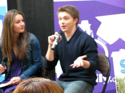 5/1/10 - Sterling Knight & Danielle Campbell talk ...