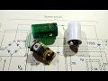 Reverse engineering an electronic fluorescent starter.