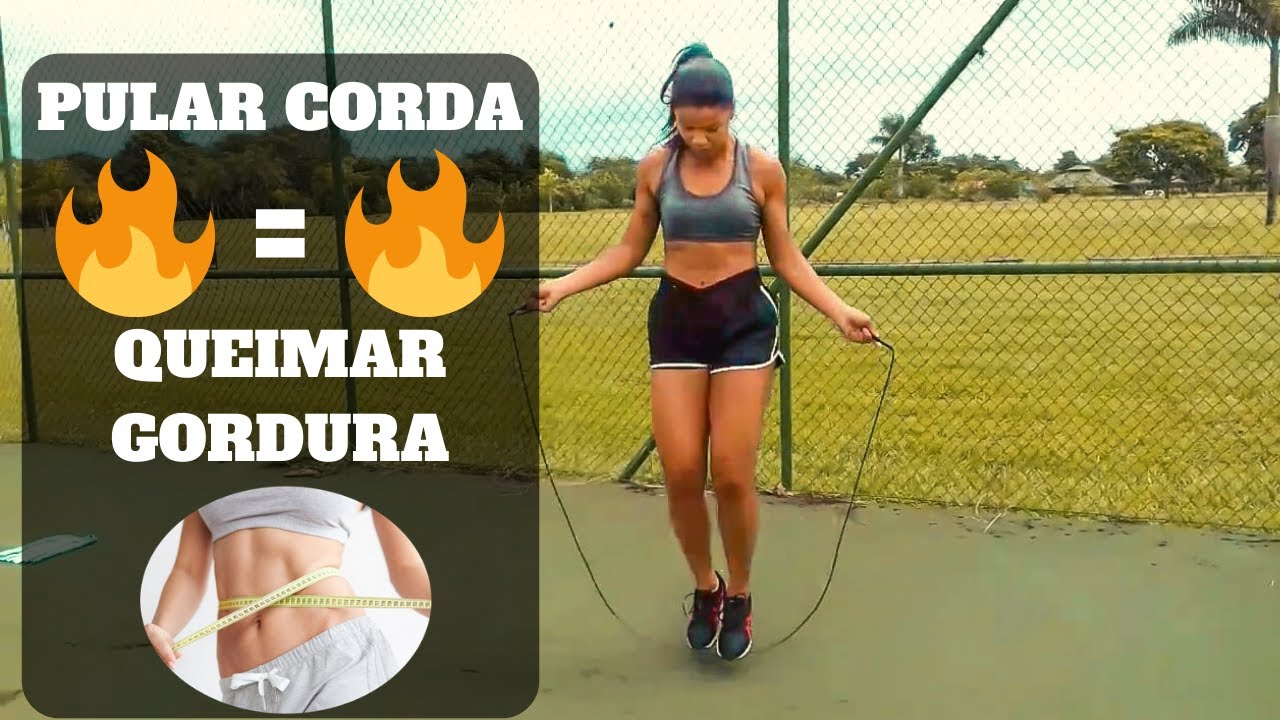 Pulando corda para emagrecer!! Apenas 9 minutos e adeus barriga!! - YouTube
