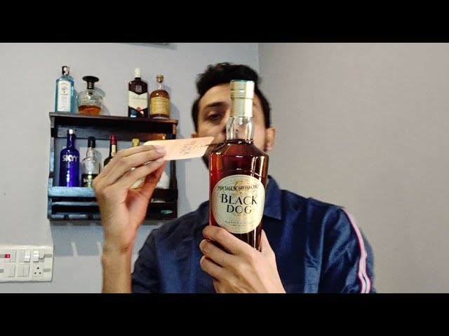 New Black Dog Triple Reserve Whiskey Hindi Review || Don't ...