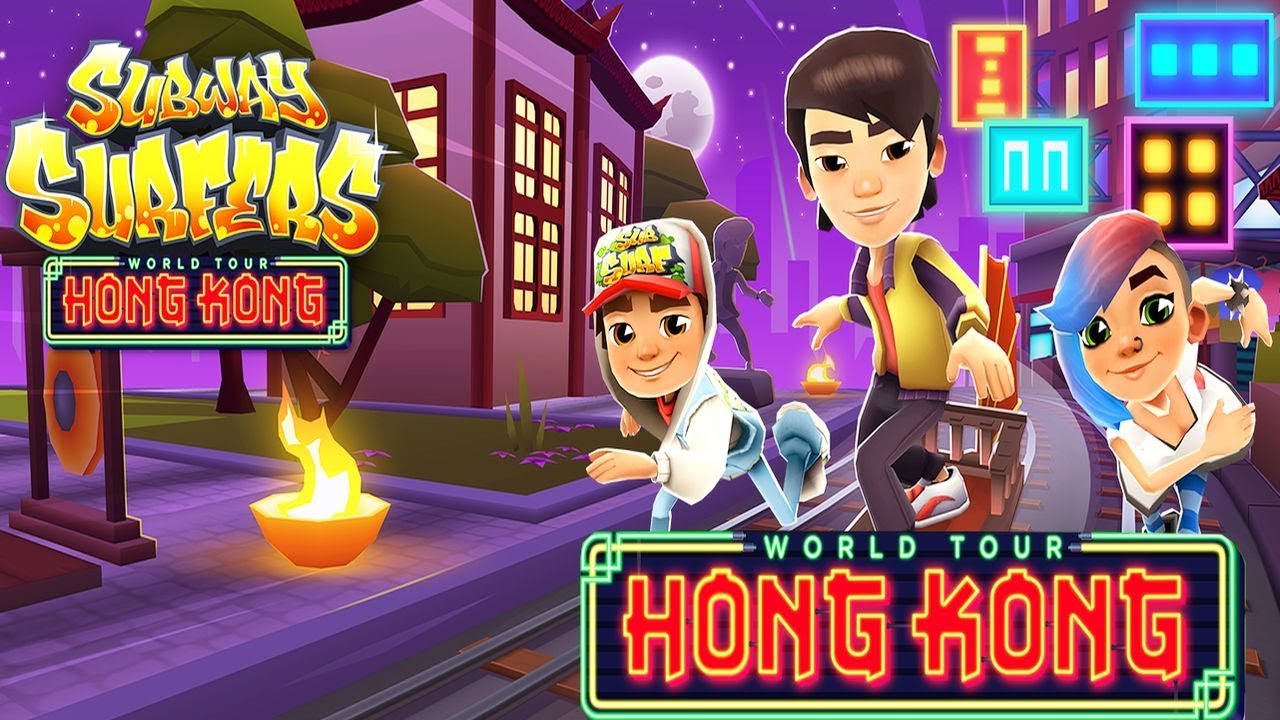 Game Subway Surf: Hong Kong - Play UNBLOCKED Game Subway Surf