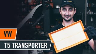 Fitting Engine air filter VW TRANSPORTER V Box (7HA, 7HH, 7EA, 7EH): free video