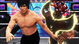 Bruce Lee Vs. Demon - Wwe 2K20 - Dragon Fight 🔥🐲