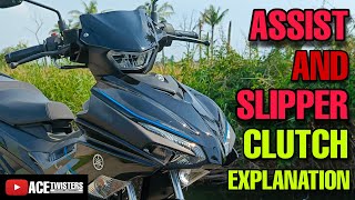 VLOG#129 Assist and slipper clutch Explanation || Slipper clutch || Yamaha Sniper 155R