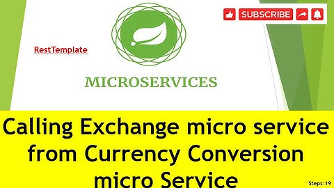 Step 19 Calling Exchange Micro Service from Currency Conversion Service