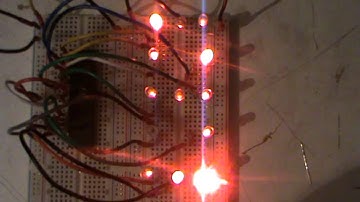 13 LED (Make 7 segment display) on AtMega16 from 1 to 9 (STK 500)
