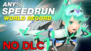 Xenoblade 2: No DLC Speedrun in 4:30:05 (World Record with Commentary)