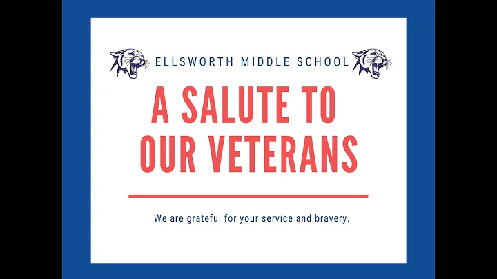 Ellsworth Middle School Veterans Day Program 2020