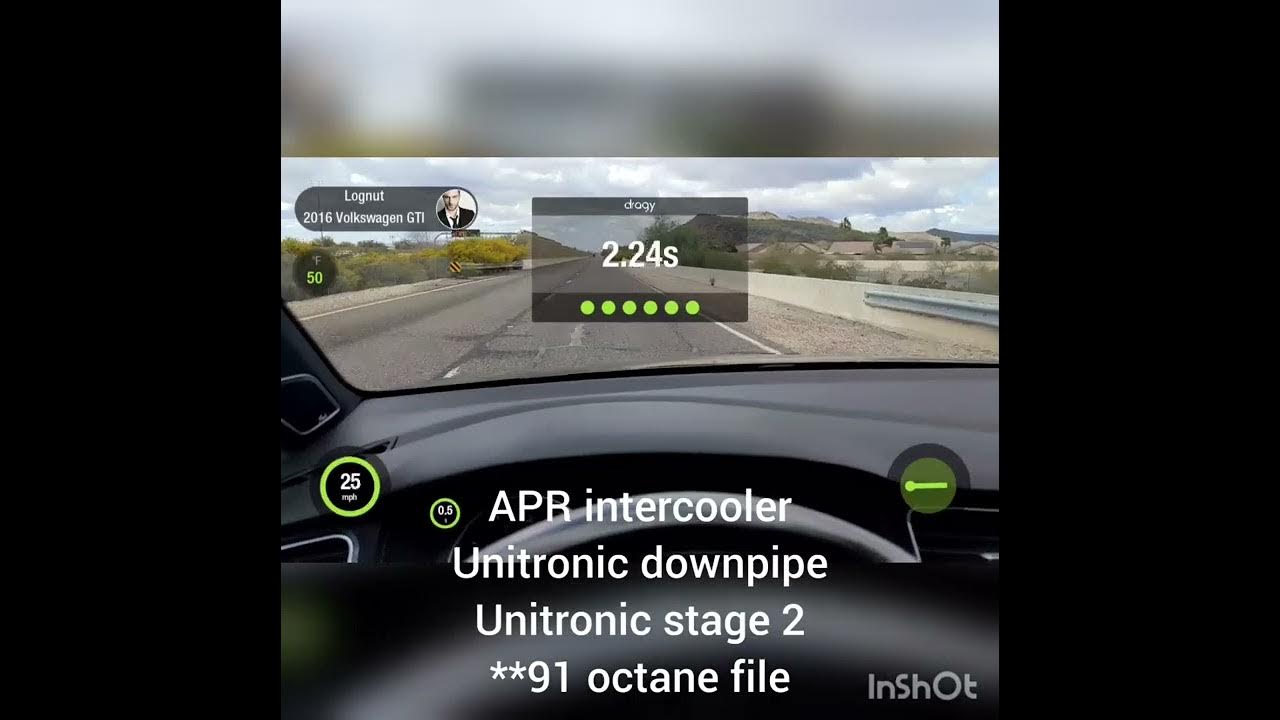 MK7 GTI stage 1 2 3 with Dragy YouTube