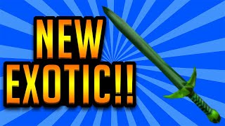 Epic Brand New Venomshank Exotic Knife Roblox Assassin Youtube - double venomshank roblox