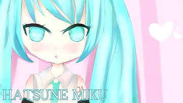 Hatsune Miku Chibi - Speedpaint Paint Tool SAI