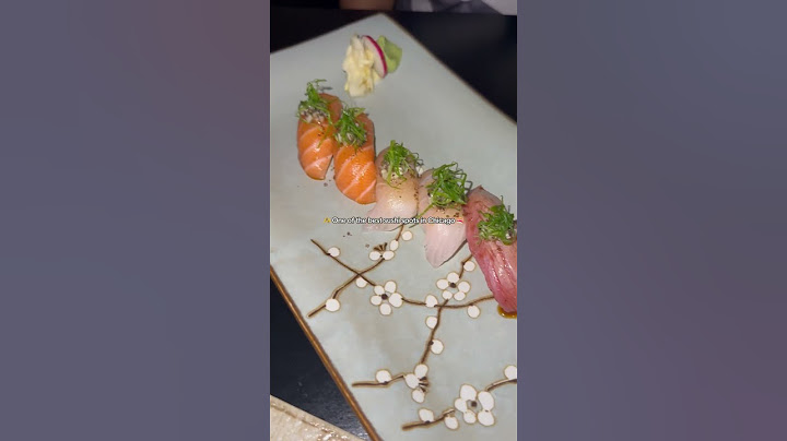 Tempat Sushi Terbaik di Chicago! Yellowtail Sushi di Lakeview tidak pernah mengecewakan! 🍣 #chicagoeats