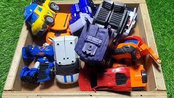 4 Minutes ASMR TOYS Robot Transformers Transform From Cars To Robots