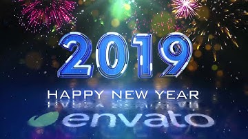 New Year Countdown Project | After Effects Project Files - Videohive template