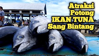 Atraksi Potong Ikan Tuna Sang Bintang