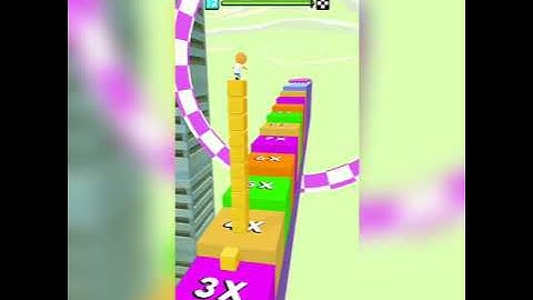 Cube Surfer Walkthrough İOS, Android Part 1 #Shorts