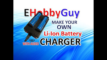 MAKE YOUR OWN LI-ION BATTERY CHARGER!! - EASY BUILD!!