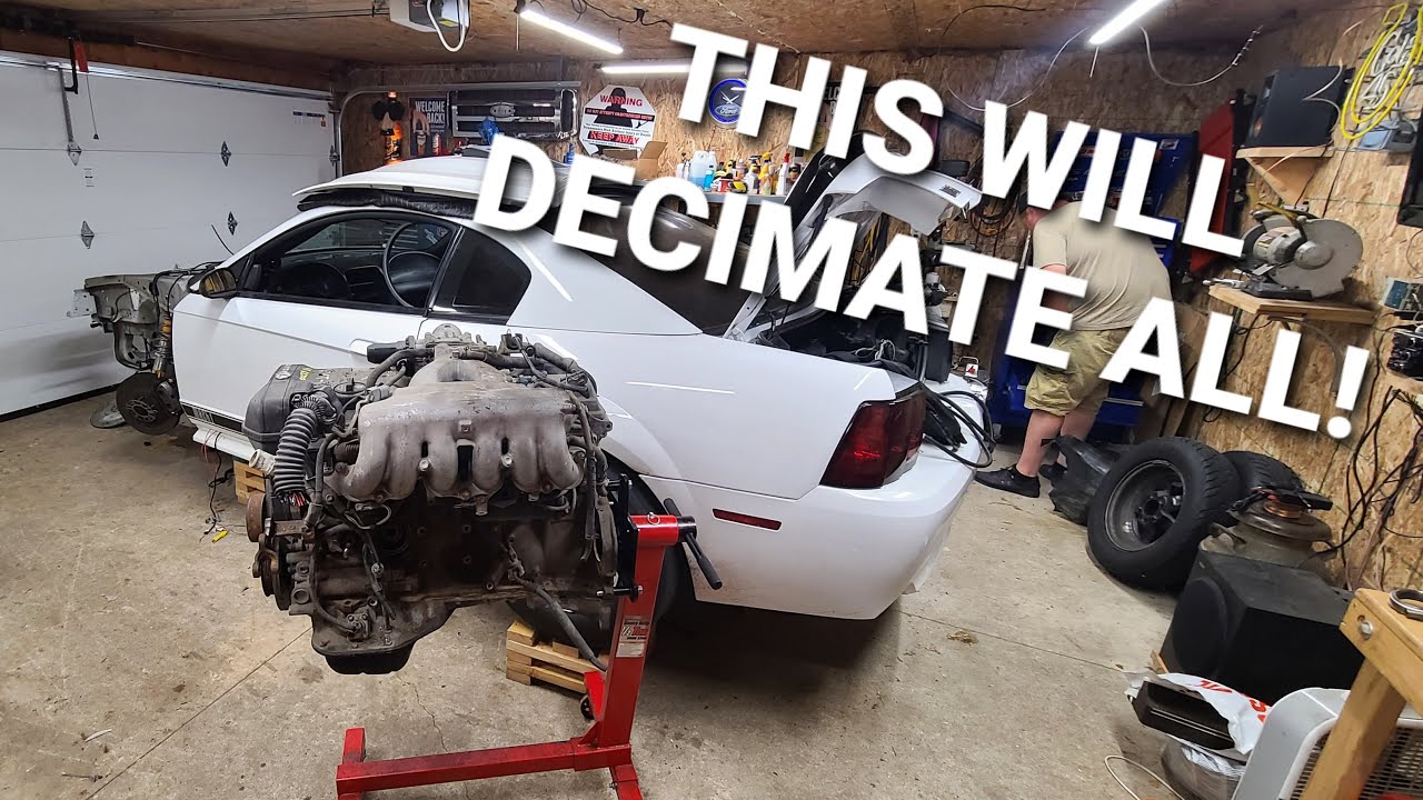 The Newest Build!! We Are Putting A 1,300HP Foreign Engine In This Mint Mustang Mach 1!!