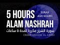 COMFORT YOUR HEART: Surah Ash-sharh - 5 HOURS! -  سورة الشرح مكررة لمدة 5 ساعات