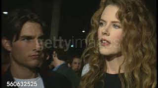 Nicole Kidman and Tom Cruise about for her movie Malice