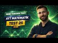 MEBİ AYT Matematik Tarama Testi 26 Çözümü (ÇEMBER ANALİTİĞİ SORU ÇÖZÜM)