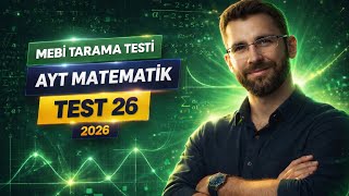 MEBİ AYT Matematik Tarama Testi 26 Çözümü (ÇEMBER ANALİTİĞİ SORU ÇÖZÜM)