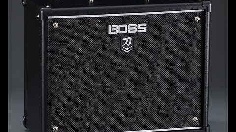 How to download and install driver and connect BOSS Katana 50 MKII to Boss Tone Studio